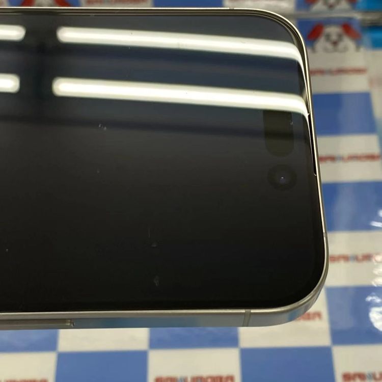 ¨��ȯ����iPhone15 Pro 128GB �ۥ磻�ȥ����˥��� MTU83J/A SIM�ե꡼