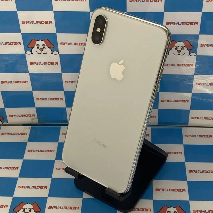 ¨��ȯ����iPhoneX 256GB ����С� MQC22J/A AU��SIM�ե꡼��������