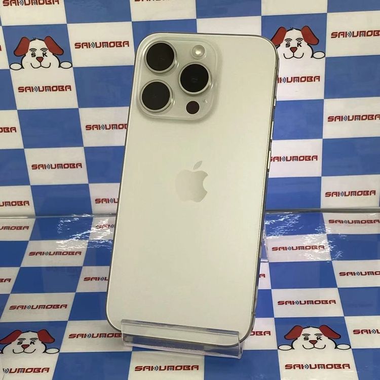 iPhone15 Pro 256GB �ۥ磻�ȥ����˥��� MTQ93CH/A ������SIM�ե꡼ ��