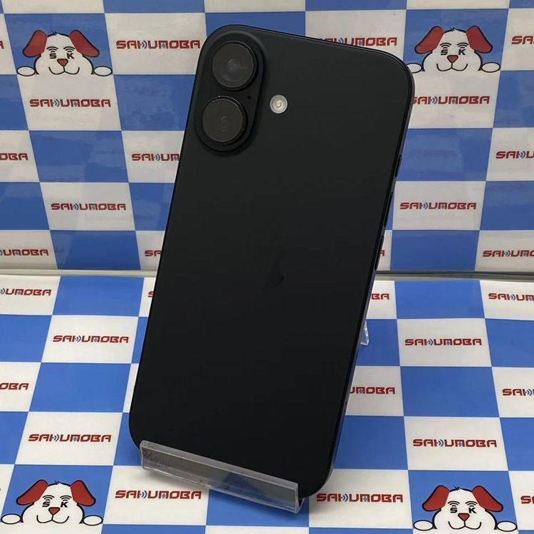 ¨��ȯ����iPhone16 256GB �֥�å� MYDW3J/A SIM�ե꡼�������