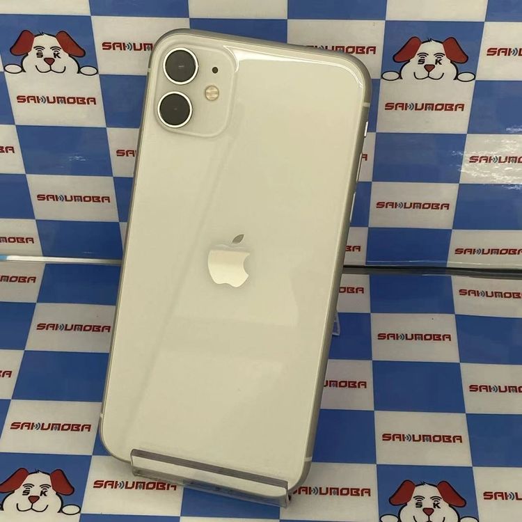 ¨��ȯ����iPhone11 64GB �ۥ磻�� MWLU2J/A AU��SIM�ե꡼