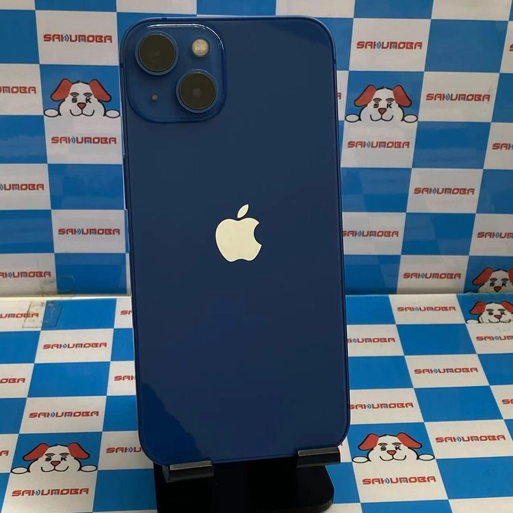 即日発送可iPhone13 512GB ブルー MLNT3J/A au版SIMフリー 美品