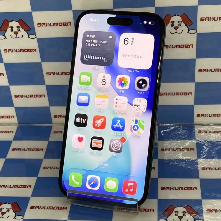 ¨��ȯ����iPhone15 128GB �֥�å� MTMH3J/A docomo��SIM�ե꡼