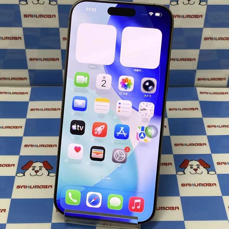 iPhone16 Pro Max 256GB �ǥ����ȥ����˥��� MYWJ3J/A AU��SIM�ե�