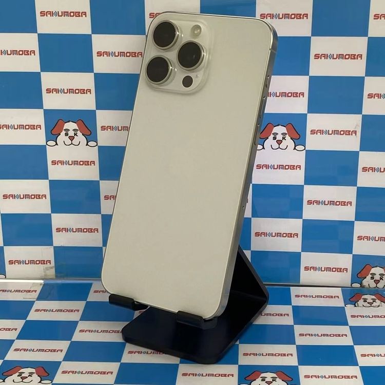 iPhone15 Pro Max 256GB �ۥ磻�ȥ����˥��� MU6Q3J/A AU��SIM�ե�