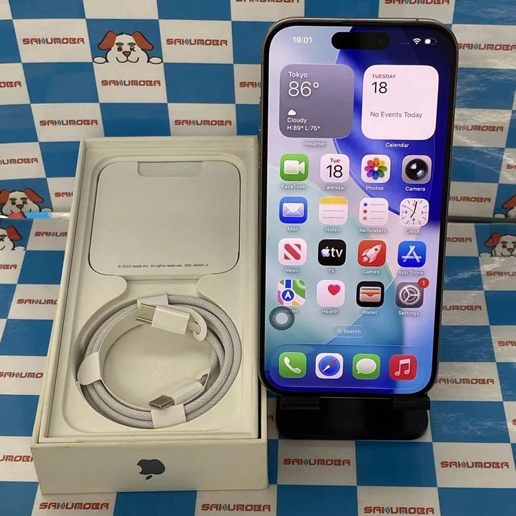 iPhone15 Pro 128GB �ʥ���������˥��� NTU93J/A SIM�ե꡼��̤����