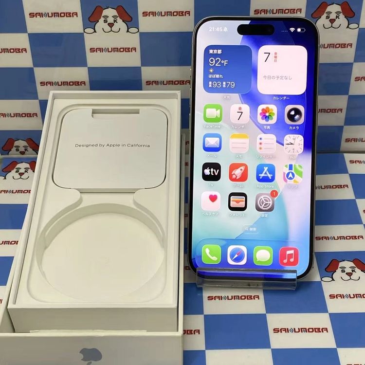 iPhone15 Pro 256GB �ۥ磻�ȥ����˥��� MTUD3J/A Apple��SIM�ե꡼