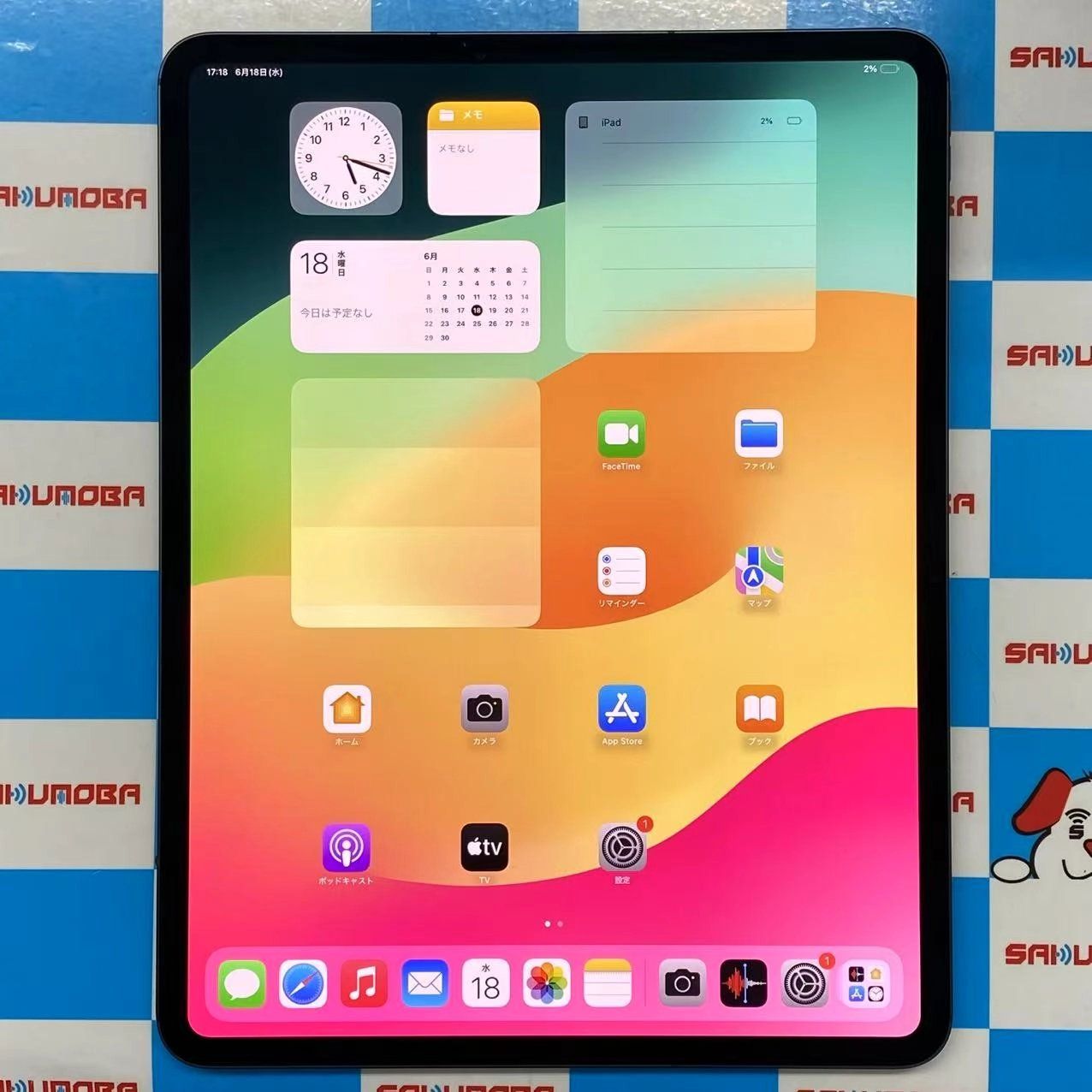 iPad Pro 11インチ 第1世代 256GB セルラー simフリー 【公式通販】