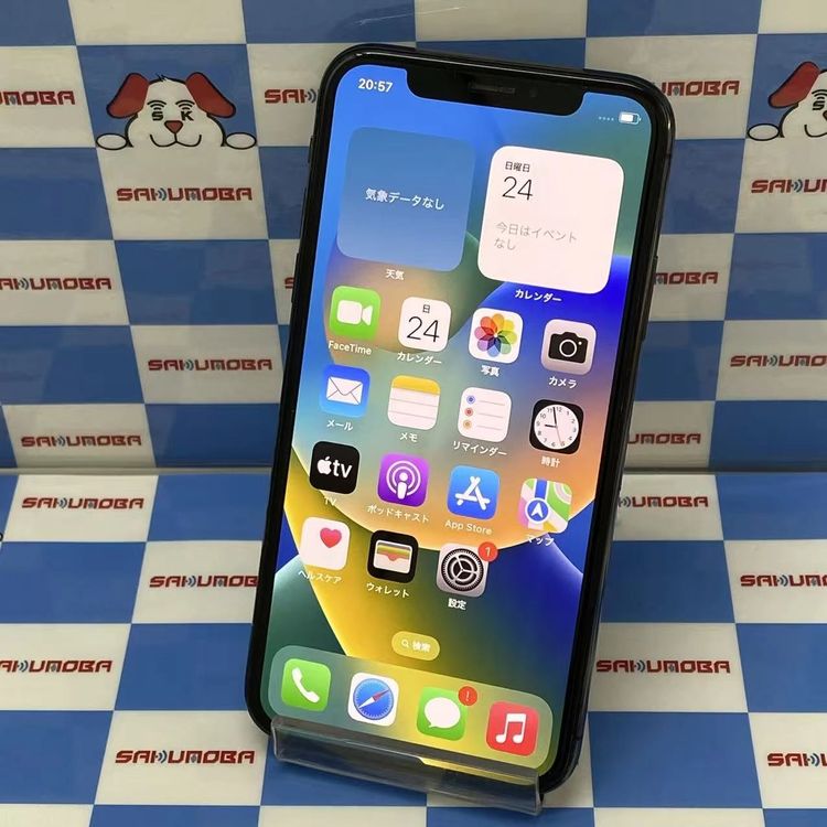 iPhoneX 64GB ���ڡ������쥤 MQAX2J/A SoftBank��SIM�ե꡼ �����