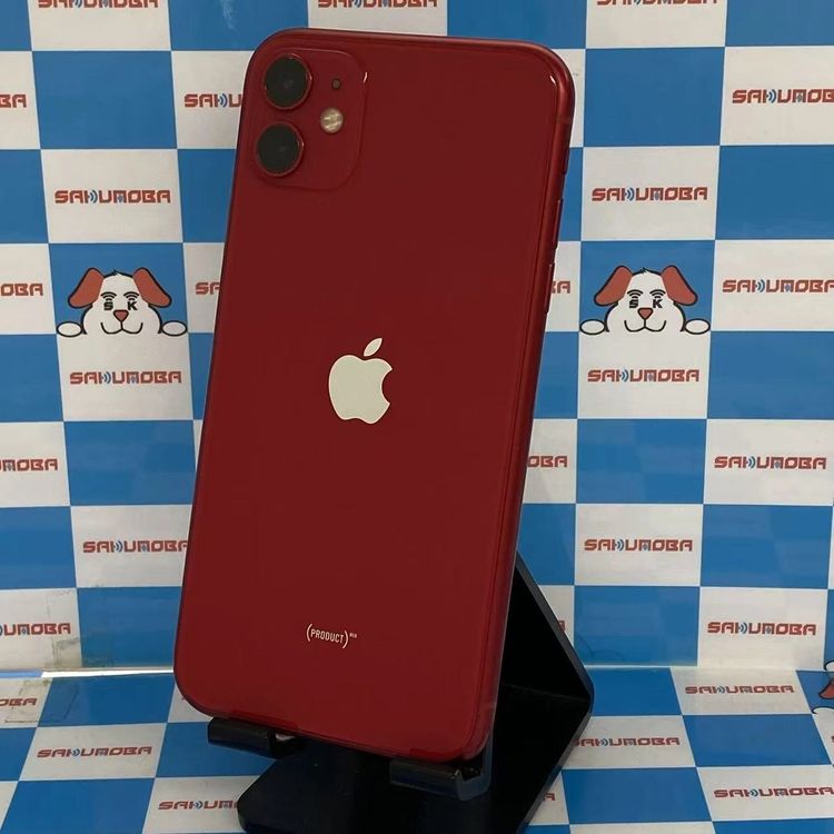 ¨��ȯ����iPhone11 64GB Product Red NWLV2J/A AU��SIM�ե꡼
