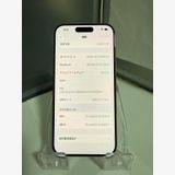 ʡiPhone 15 Pro 256GB ۥ磻ȥ˥ Хåƥ꡼86 SIMե꡼