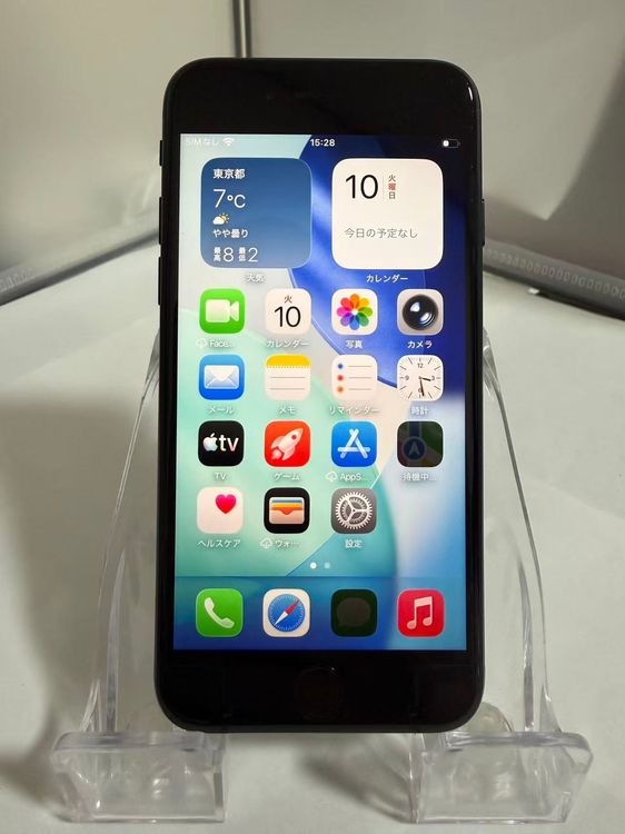 �ڲ��̥��������iPhone SE ��3���� �ߥåɥʥ��� 64GB SIM�ե꡼ �Хåƥ꡼98%