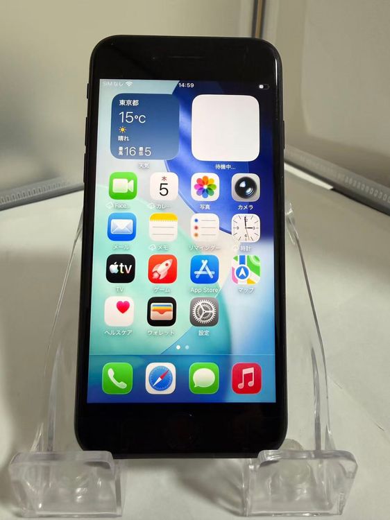 ��SIM�ե꡼��iPhone SE (��2����) 64GB �֥�å� �Хåƥ꡼91%