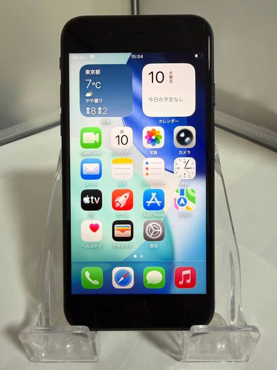 ���������������iPhone SE ��3���� �ߥåɥʥ��� 64GB SIM�ե꡼ �Хåƥ꡼89%