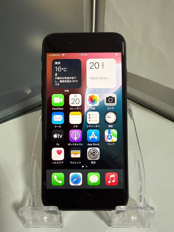 iPhone SE 2 64GB ֥å SIMե꡼ Хåƥ꡼77