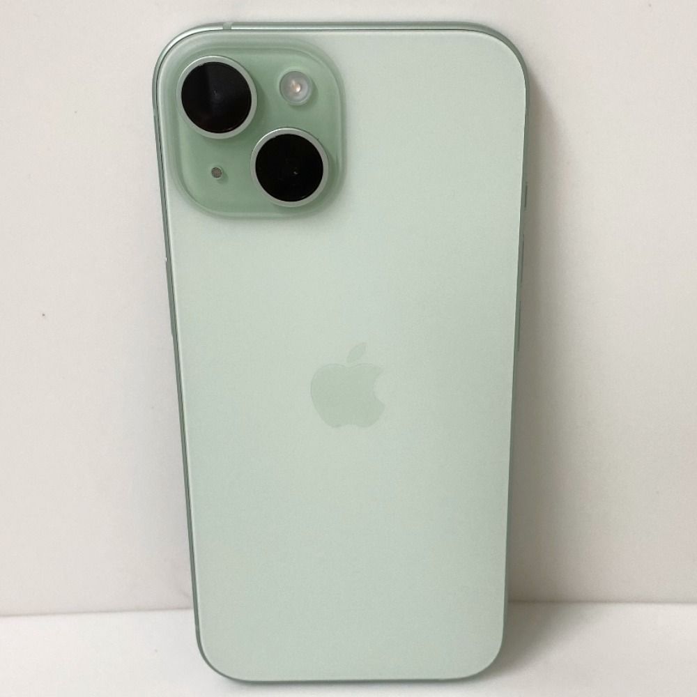 ムスビー｜【質みなみ】◇SB◇iPhone15 128GB グリーン バッテリー100 