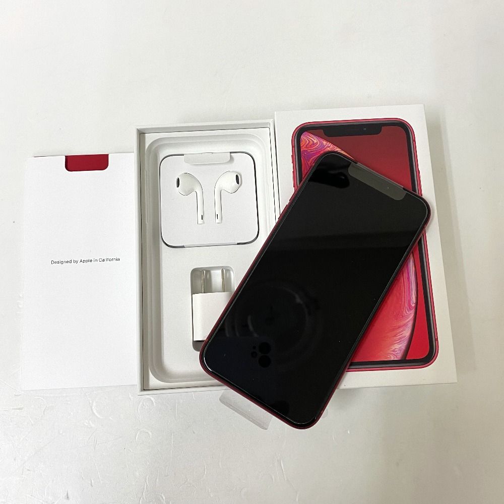 ムスビー｜【質みなみ】◇au◇iPhone XR 128GB レッド MT0N2J/A SIM 