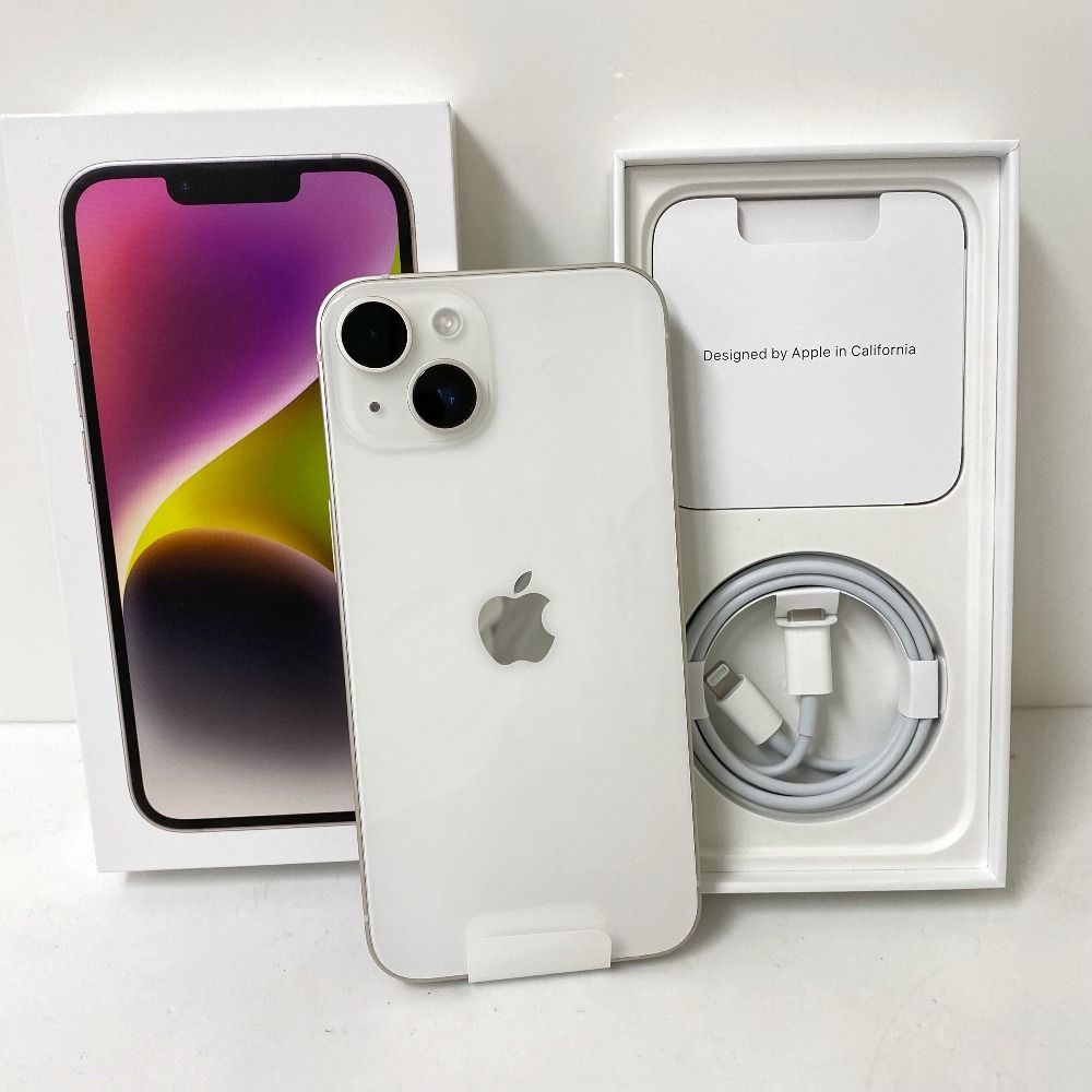ムスビー｜【質みなみ】◇SB◇iPhone 14 128GB スターライト MPUQ3J/A 