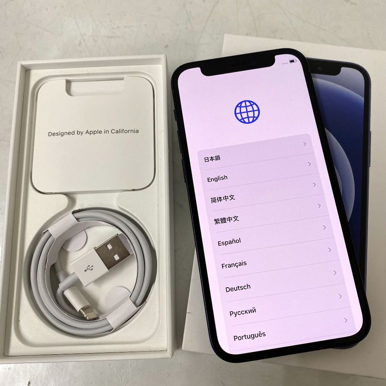 �ڼ��ߤʤߡۢ�SB���Хåƥ꡼79% iPhone12 mini 64GB �֥�å�