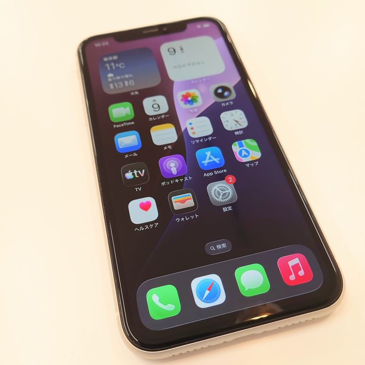 ڽŹѡiPhone11 64GB ۥ磻 Хåƥ꡼100%