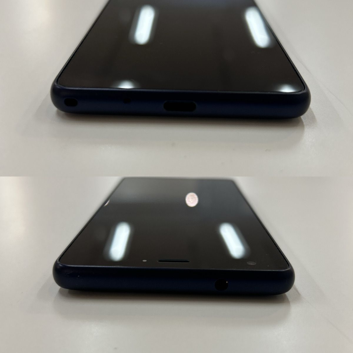 ムスビー｜【修理店清掃済】Qua phone QZ KYV44 インディゴ 32GB SIM