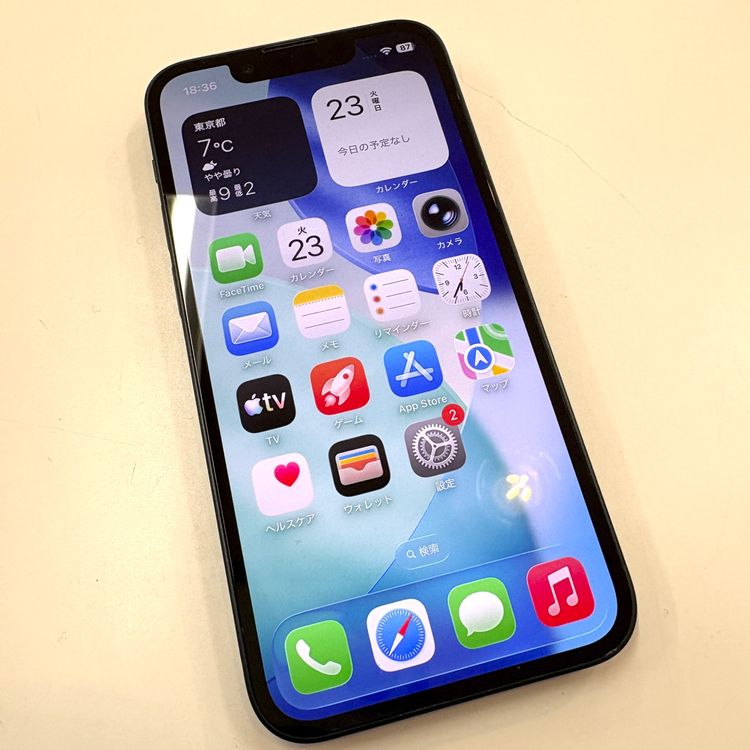 �ڽ���Ź�����ѡ�iPhone13mini 128GB �ߥåɥʥ��� �Хåƥ꡼��������100%