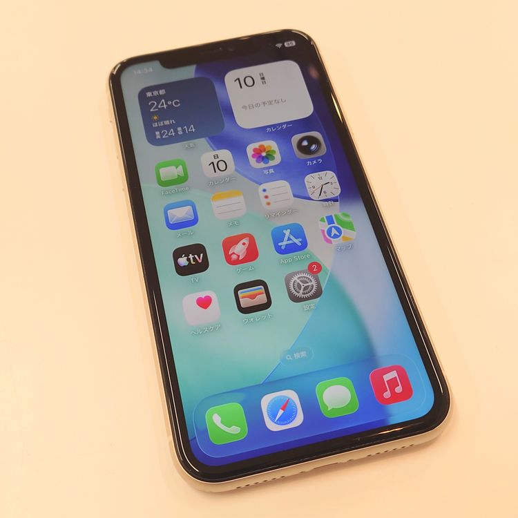 �ڽ���Ź�����ѡ�iPhone11 64GB �ۥ磻�� �Хåƥ꡼��������100%