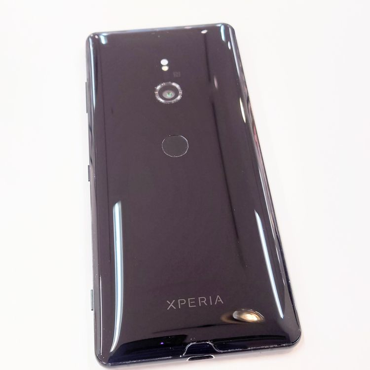 �ڽ���Ź�����ѡ�Xperia XZ3 64GB �֥�å� �Хåƥ꡼�򴹺Ѥ�
