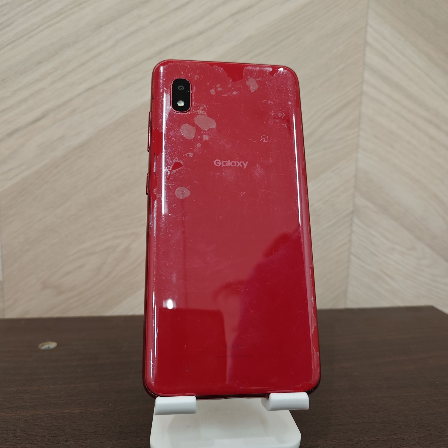 ムスビー｜【修理店清掃済】Galaxy A20 レッド 32GB SIMロック解除済み  