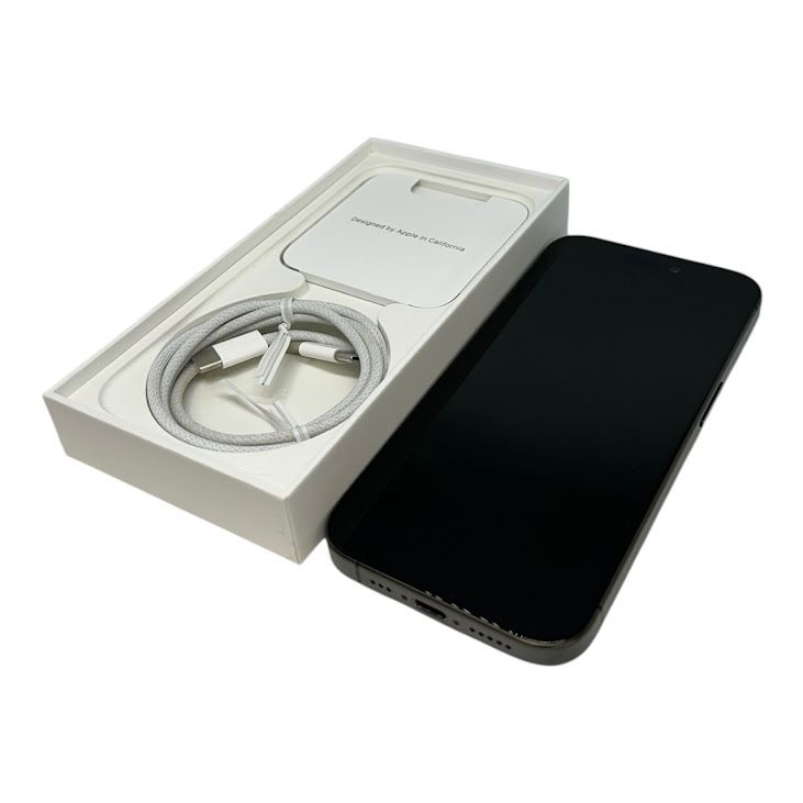 �ڥХåƥ꡼87%��iPhone��15Pro��128GB���֥�å������˥��ࡡSIM�ե꡼