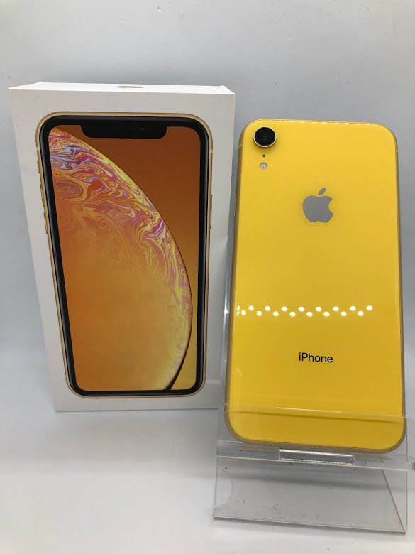 ムスビー｜iPhone XR 128GB イエロー SIMフリー au版 バッテリー79 