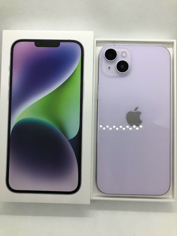 ムスビー｜iPhone14 Plus 512GB パープル SIMフリー バッテリー100 