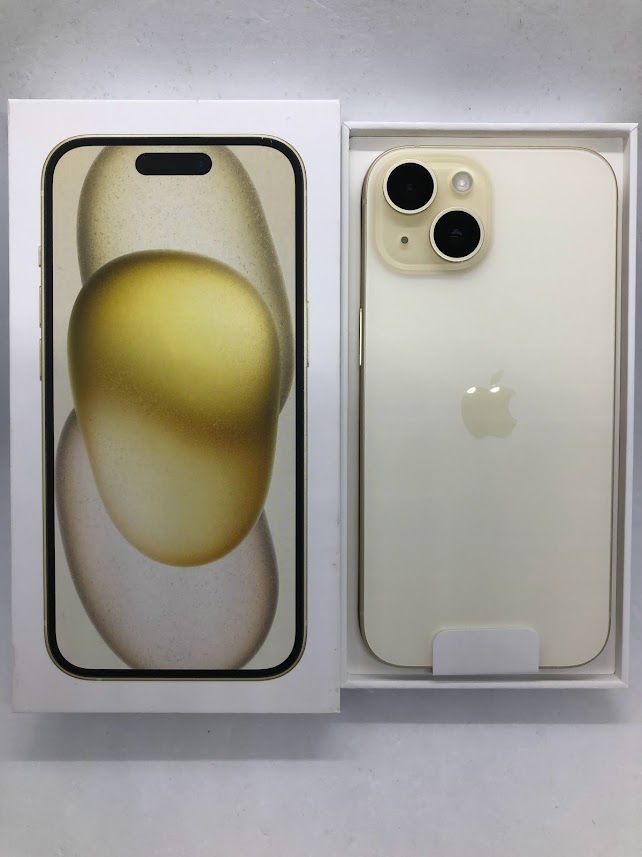 ムスビー｜iPhone15 128GB イエロー SIMフリー 未使用品【iPhone15 SIM 