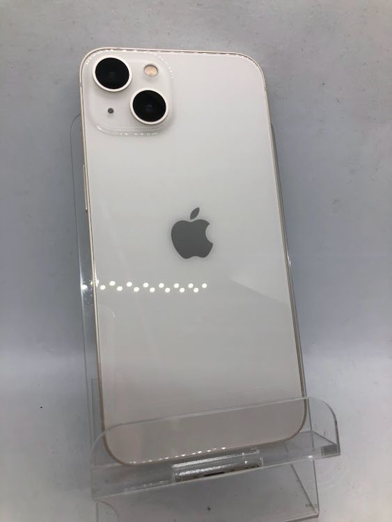 ムスビー｜iPhone13 128GB スターライト SIMフリー au版 バッテリー100 