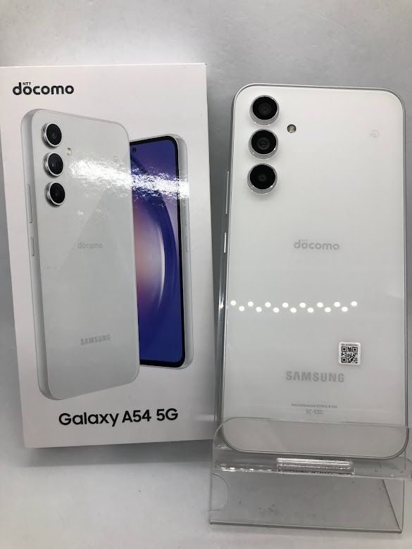 ムスビー｜Galaxy A54 5G SC-53D 128GB オーサムホワイト SIMフリー  