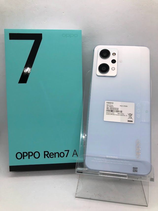 OPPO Reno7 A CPH2353 ブルー SIMフリー 新品未開封（ムスビー｜OPPO  