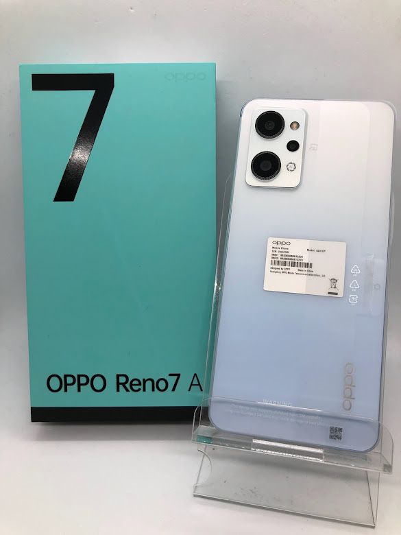 ムスビー｜OPPO Reno7 A A201OP 128GB ドリームブルー Yモバイル版 未  