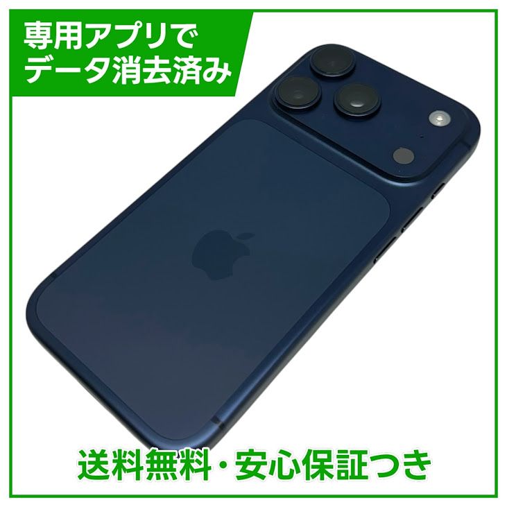 �ڥХåƥ꡼100%��iPhone��17Pro��256GB���ǥ����ץ֥롼��SIM�ե꡼���ɥ�����