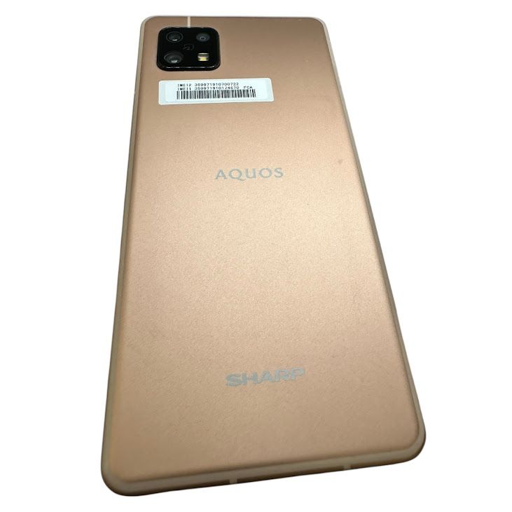 �ڥХåƥ꡼�ɹ���AQUOS��sense6s��64GB���饤�ȥ��åѡ���SIM�ե꡼����ŷ��Х�����