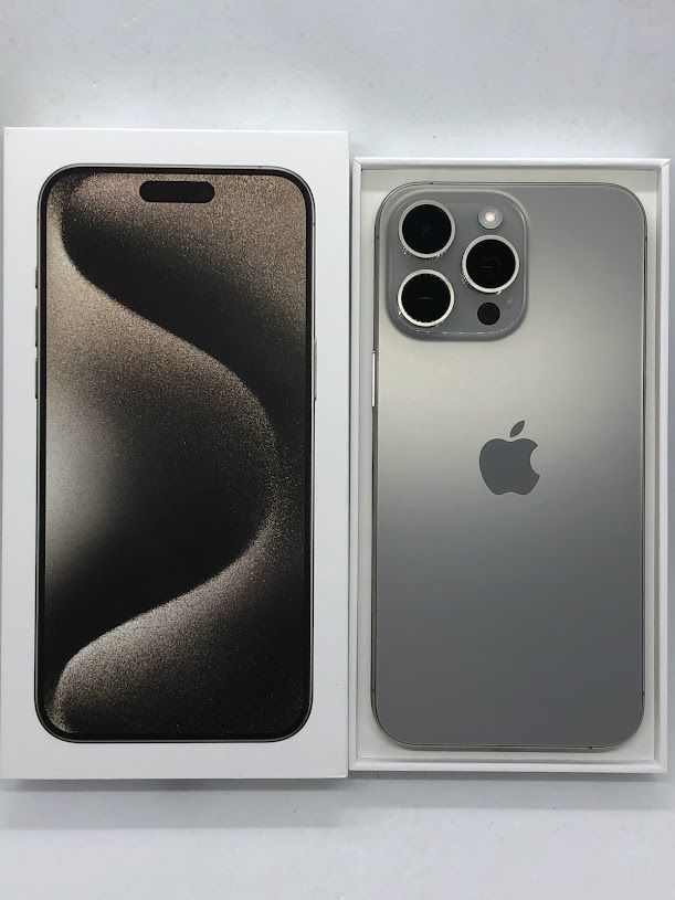 ムスビー｜iPhone15 Pro Max 256GB ナチュラルチタニウム SIMフリー 