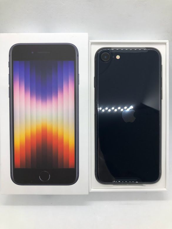 ムスビー｜iPhone SE(第3世代) 256GB ミッドナイト SIMフリー 未使用品  