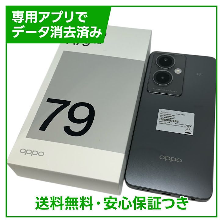 OPPO��A79��5G��A303OP��128GB���֥�å���SIM�ե꡼��Y��Х�����