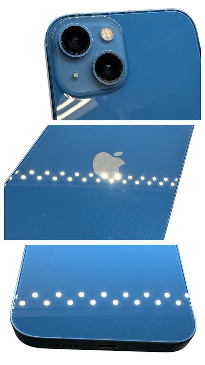 �ڥХåƥ꡼83%��iPhone��13��128GB���֥롼��SIM�ե꡼��au��