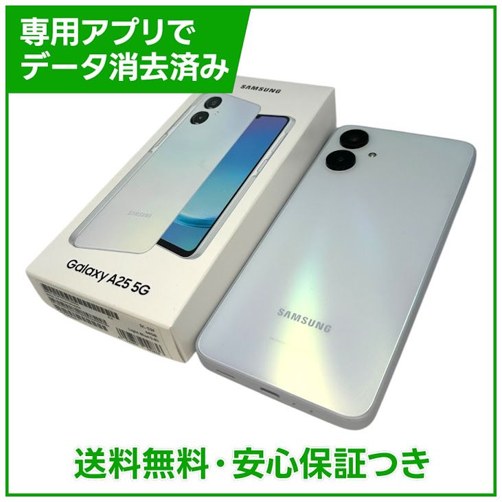 �ڥХåƥ꡼80%�ʾ��Galaxy A25 5G��64GB���饤�ȥ֥롼��SIM�ե꡼���ɥ�����