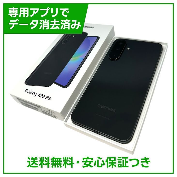 �ڥХåƥ꡼80%�ʾ��Galaxy��A36��5G��128GB���֥�å���SIM�ե꡼���ɥ�����