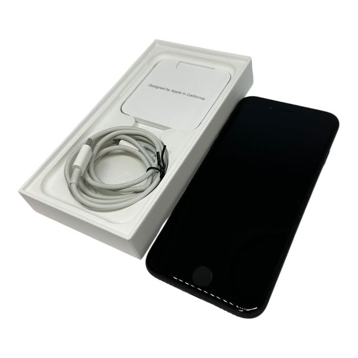 �ڥХåƥ꡼94%��iPhone��SE����2�����64GB���֥�å���SIM�ե꡼��au��