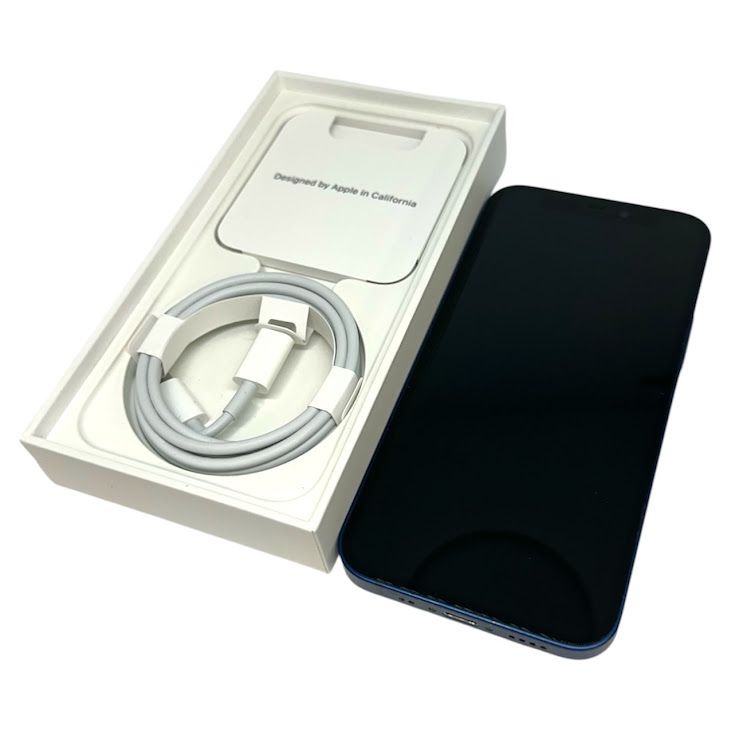 iPhone��12mini��128GB���֥롼��SIM�ե꡼��au��