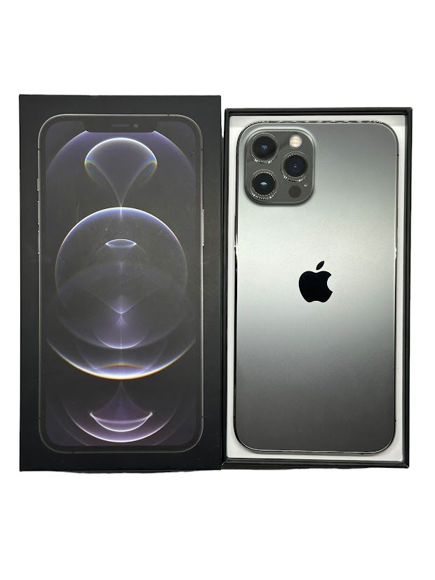ムスビー｜iPhone12 Pro Max 128GB グラファイト SIMフリー ドコモ版 