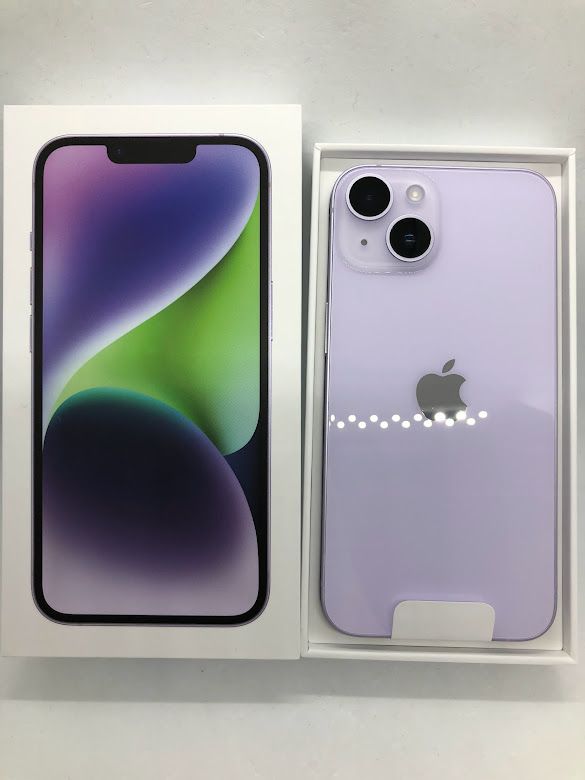 ムスビー｜iPhone14 256GB パープル SIMフリー 未使用品【iPhone14 SIM 