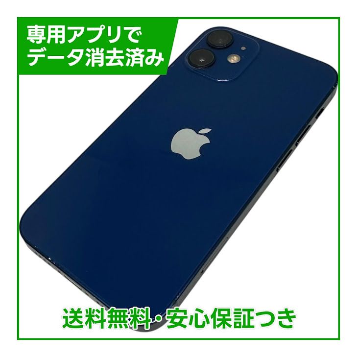 iPhone��12mini��128GB���֥롼��SIM�ե꡼��Y��Х�����
